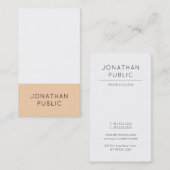 Luxe Professional, creatief modern, eenvoudig ontw Visitekaartje (Voorkant / Achterkant)