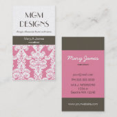 luxe professionele damesVisitekaartjes Visitekaartje (Voorkant / Achterkant)