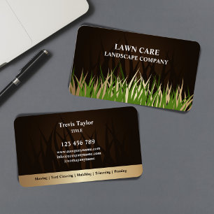 Luxe Professionele Lawn Care Landscape Yard Visitekaartje