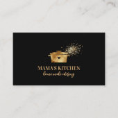 Luxe professionele persoonlijke chef-kok catering  visitekaartje (Voorkant)