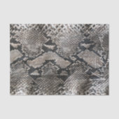 Luxe Python Slangenhuid Rijke Elegante Aangepaste Tissuepapier (Voorkant)