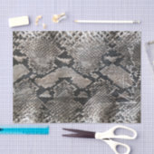Luxe Python Slangenhuid Rijke Elegante Aangepaste Tissuepapier (Craft)