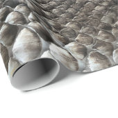 Luxe Python Snake Skin Rich Elegant Mode Cadeaupapier (Rol Hoek)