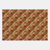 Luxe Ram Gold Wrapping Paper (Voorkant 2)
