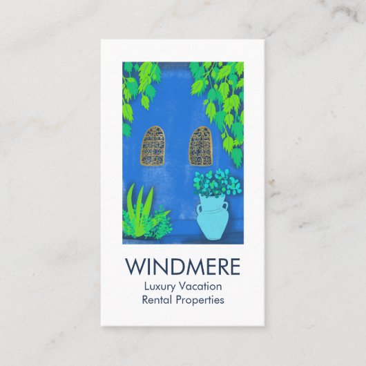 Luxe Real Estate Agent Realtor Property Manager Visitekaartje (Voorkant)