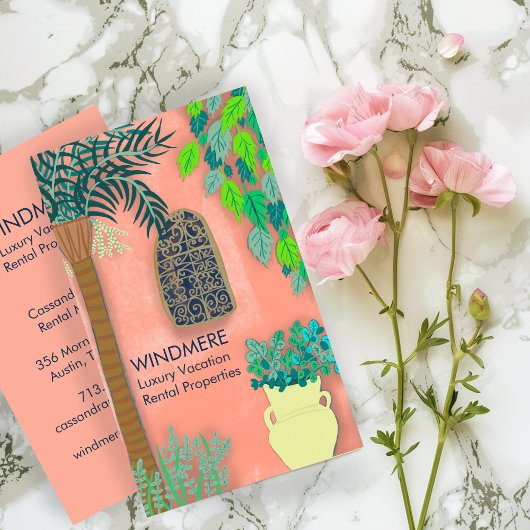 Luxe Real Estate Agent Realtor Property Manager Visitekaartje