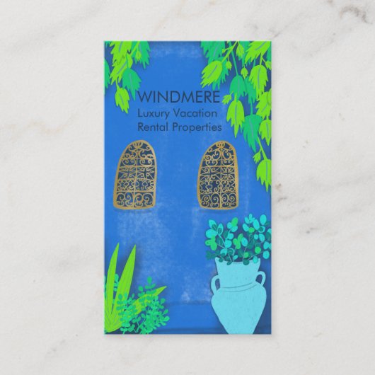 Luxe Real Estate Agent Realtor Property Manager Visitekaartje (Voorkant)