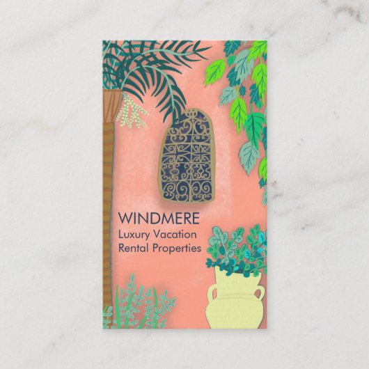 Luxe Real Estate Agent Realtor Property Manager Visitekaartje (Voorkant)