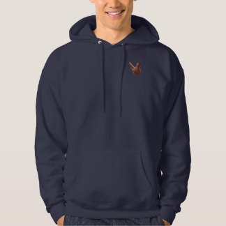 Luxe Realistisch Paar Houden Handen Gouden Ring An Hoodie