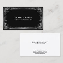 Luxe Regal Silver Lijst op zwart