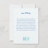 Luxe Retreat Corporate Event gepersonaliseerd Bedankkaart (Voorkant)