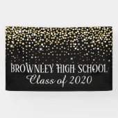 Luxe reünie aankondiging ontwerp spandoek (Horizontaal)