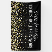 Luxe reünie aankondiging ontwerp spandoek (Verticaal)