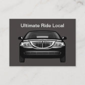 Luxe Ride Hailing Taxi Car Service Visitekaartje (Voorkant)