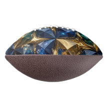 Luxe Robijn Blauwe Gouden Marmer Geometrisch