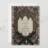 Luxe Rococo Victoriaanse Kant Gotische Save the Da (Voorkant)