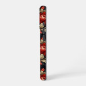 Luxe rode bloemenschenk voor vriendin iPhone hoesje (Linkerkant)
