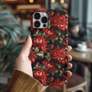 Luxe rode bloemenschenk voor vriendin iPhone 16 pro hoesje