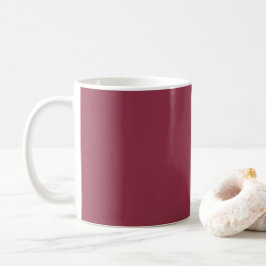 Luxe rode effen kleur effen koffie Mok