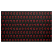 Luxe rode roos bloemstof - Romantisch Roos Stof (Yard (91,4 cm))