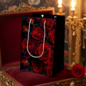 Luxe rode rozen Valentijnsdag cadeautas