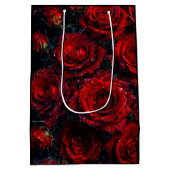 Luxe rode rozen Valentijnsdag cadeautas (Achterkant)