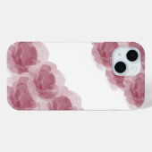 Luxe Rode Wijn Magic Roos Waterverf Abstracte Kuns Case-Mate iPhone Case (Achterkant (horizontaal))