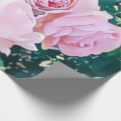 luxe romantic flowers botanical wallpaper cadeaupapier (Hoek)