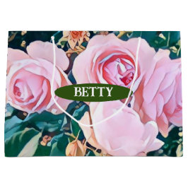 luxe romantic flowers botanical wallpaper groot cadeauzakje