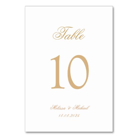 Luxe Romantische Gold Script Calligrafie Huwelijk Kaart (Achterkant)