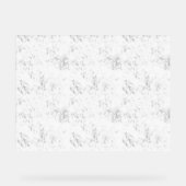Luxe Romantische Trouwfeest Viering Design Acryl Bord (Voorkant)
