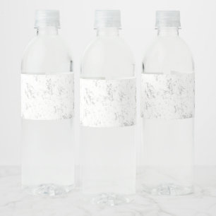Luxe Romantische Trouwfeest Viering Ontwerp Waterfles Etiket