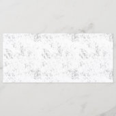 Luxe Romantische Trouwfeestviering Design Menu (Achterkant)