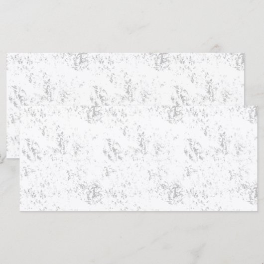 Luxe Romantische Trouwfeestviering Design Menu (Voorkant / Achterkant)