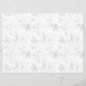 Luxe Romantische Trouwfeestviering Design Menu (Voorkant)