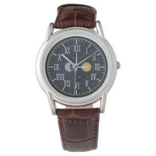 Luxe Romeinse cijfers Mannen Horloge