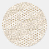 Luxe Ronde Sticker (Voorkant)