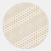 Luxe Ronde Sticker (Voorkant)