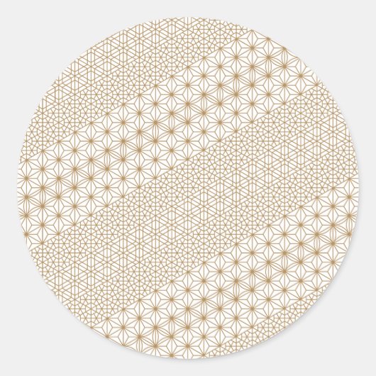 Luxe Ronde Sticker (Voorkant)