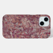Luxe Rood Bruin Grijs Waterverf Abstracte Kunst Case-Mate iPhone Case (Achterkant (horizontaal))