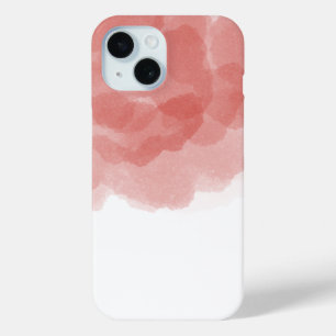 Luxe Rood Magic Roos Waterverf Abstracte kunst iPhone 15 Case