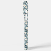 Luxe Roos Aanpasbare Naam Iphone Hoes (Achterkant / Links)