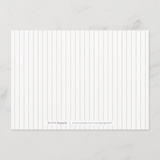 Luxe roos botanische bruiloft receptie informatiekaartje (Achterkant)