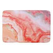 Luxe Roos Gold Blush Mineral Agate Badmat (Voorkant)