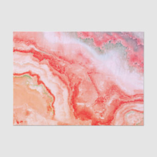 Luxe Roos Gold Blush Mineral Agate Tissuepapier
