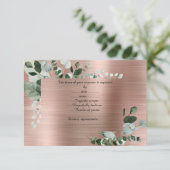 LUXE ROOS GOLD BOTANICAL RESPONSE KAART (Staand voorkant)