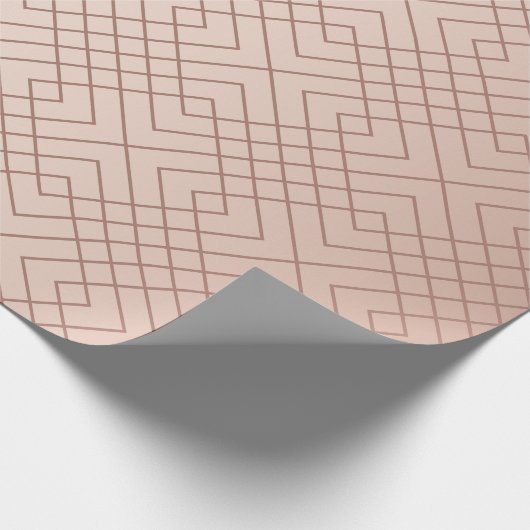 Luxe Roos Gold Cadeaupapier (Hoek)