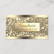 Luxe Roos Gold Chunky Glitter Makeup Artist