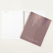Luxe Roos Gold Confetti Regen Afspraakboek Planner (Display)