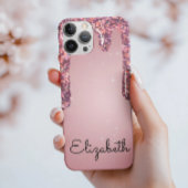 Luxe Roos Gold Driving Glitter Case-Mate iPhone Case